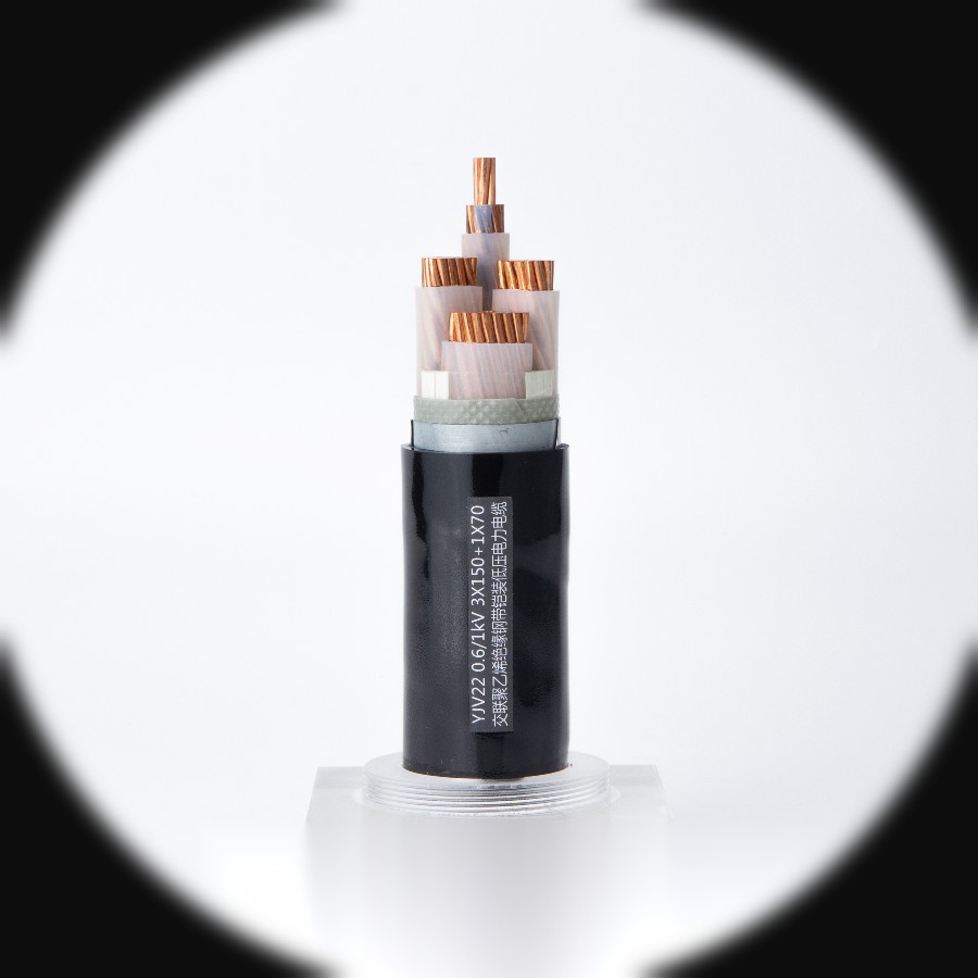 YJV22 steel-tape armoured power cable